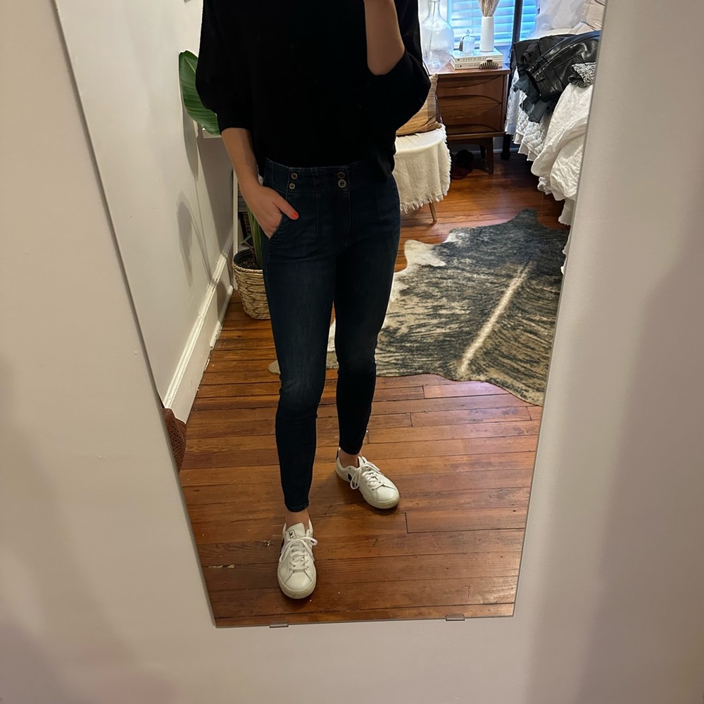 Pilcro by Anthropologie High-Rise Skinny